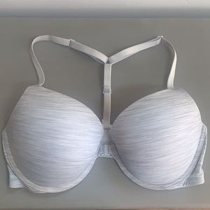 VS PINK push-up 36D racerback/front closure